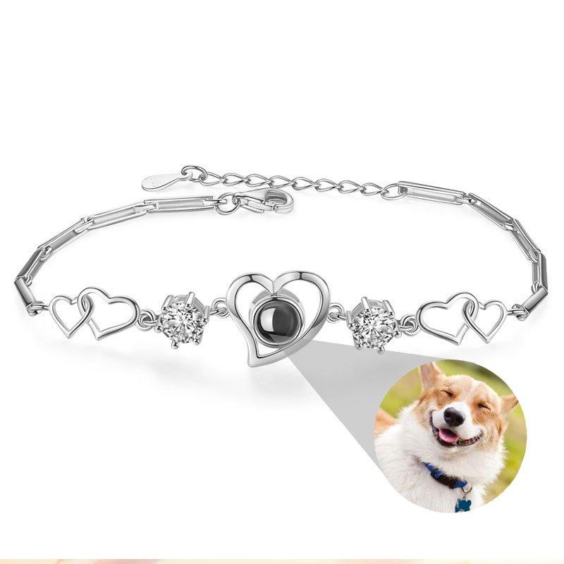 Personalized Heart to Heart Bracelet
