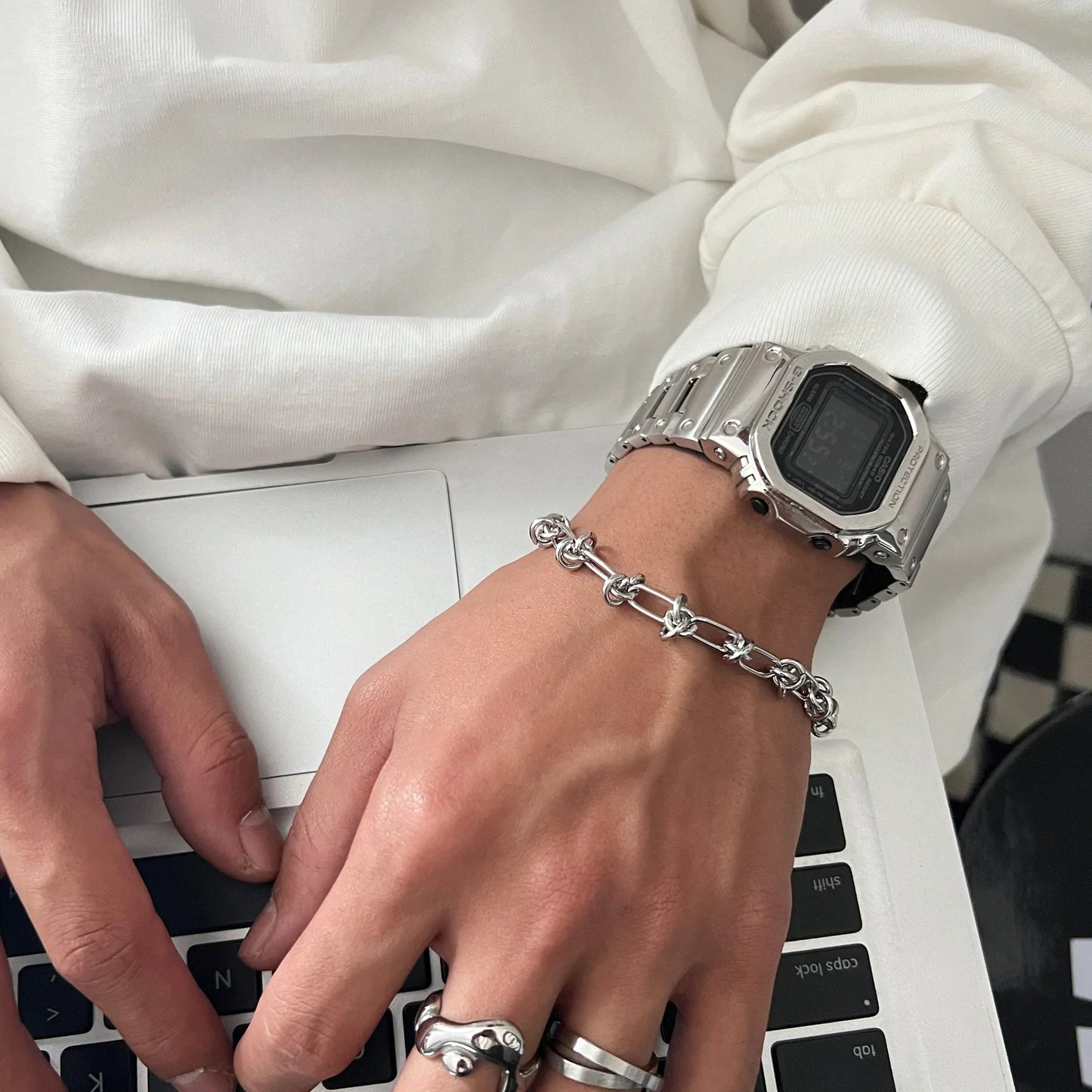 THORN PAPERCLIP BRACELET