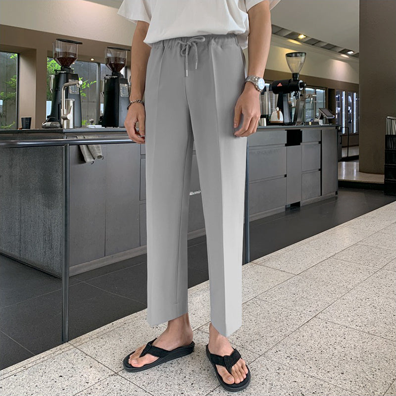 RT No. 1483 DRAWSTRING WIDE PANTS