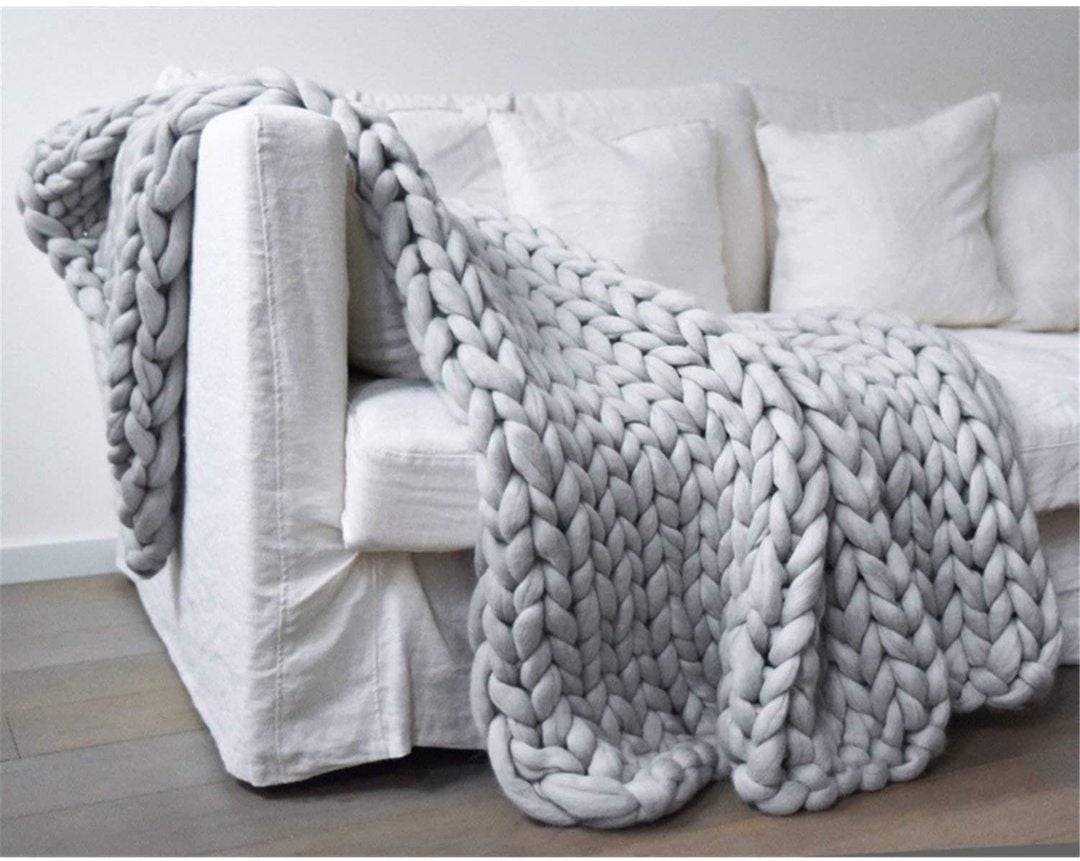 Chunky Knit Blanket