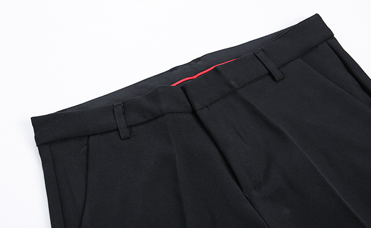 RT No. 3131 BLACK WIDE PANTS