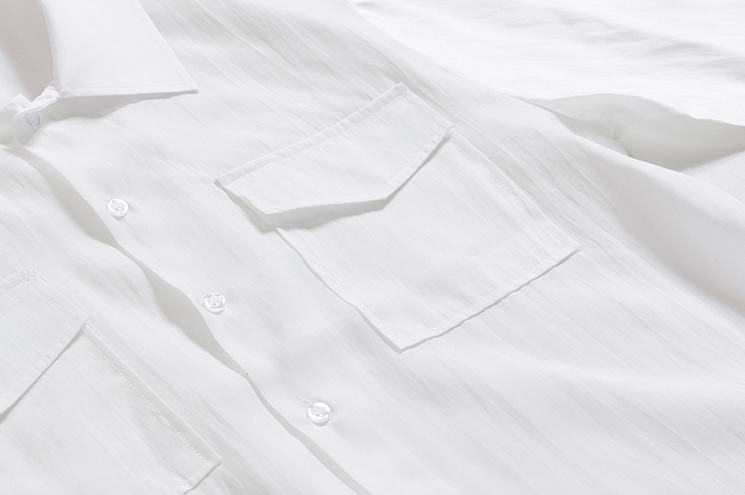 RT No. 4209 WHITE COLLAR SHIRT