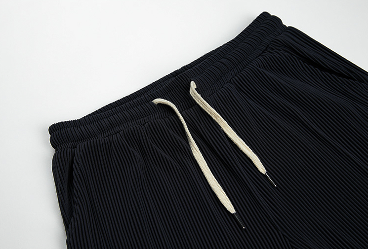 RT No. 2533 PLEATED STRAIGHT WIDE PANTS