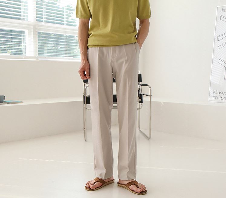 RT No. 5213 CASUAL STRAIGHT PANTS