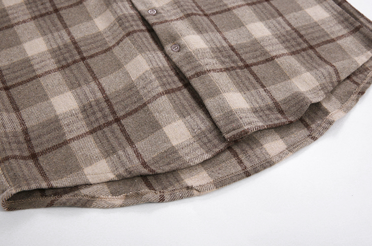 RT No. 2811 WOOLEN PLAID SHIRT