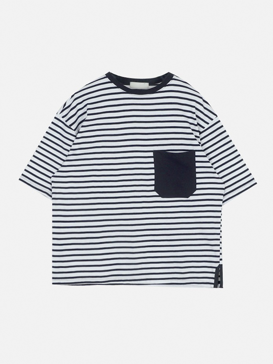 RT No. 827 POCKETED STRIPED SHIRT