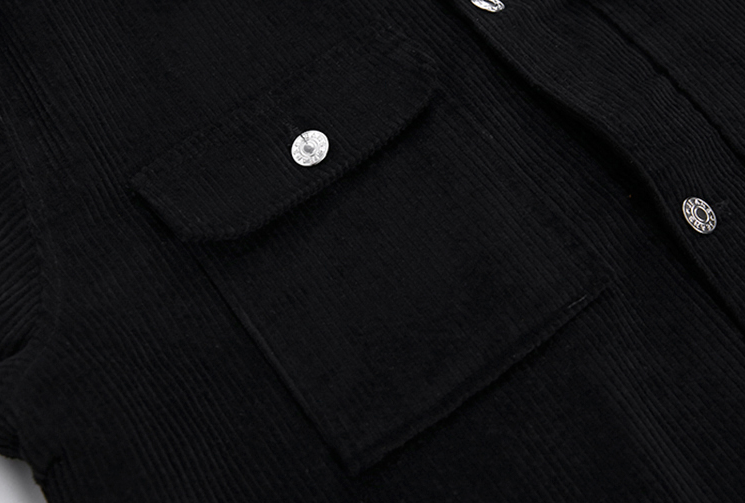 RT No. 2520 BLACK CORDUROY JK