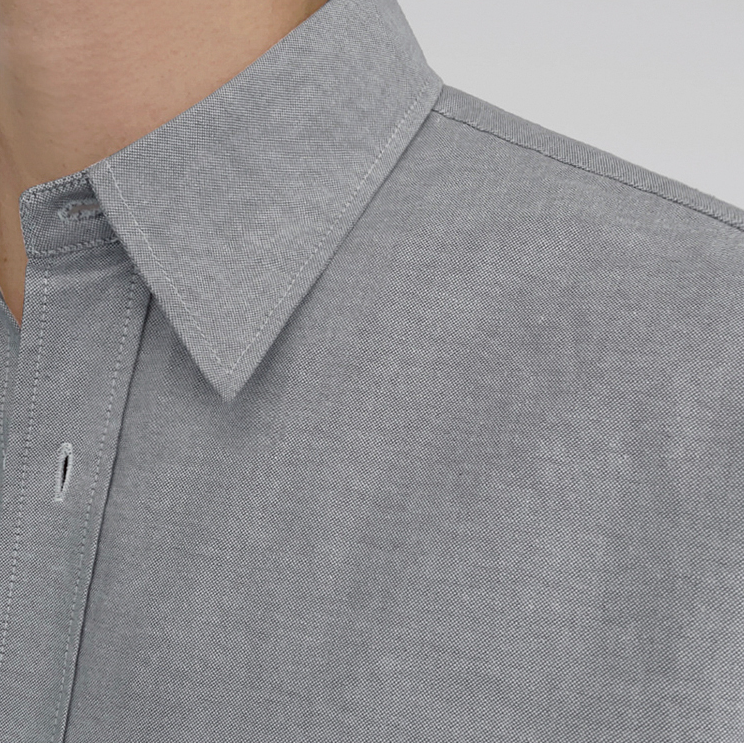 RT No. 2712 GRAY COLLAR SHIRT