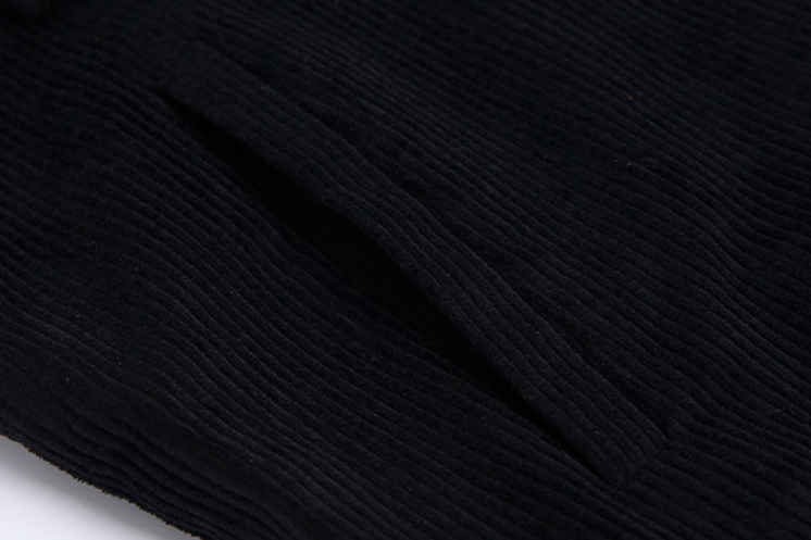 RT No. 2520 BLACK CORDUROY JK