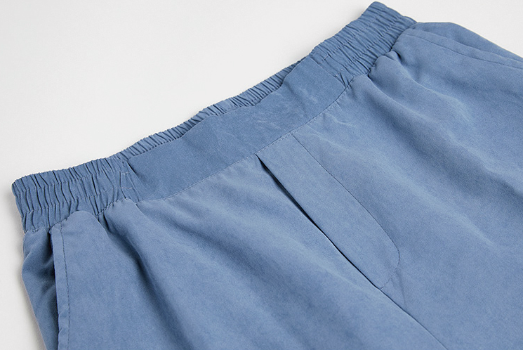 RT No. 3205 BLUE WIDE STRAIGHT PANTS