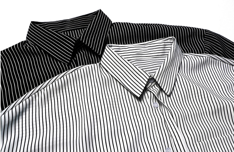 RT No. 2810 STRIPED COLLAR SHIRT