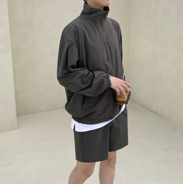 RT No. 4372 SPORT ZIP-UP JK & SHORTS (TOP & BOTTOM)