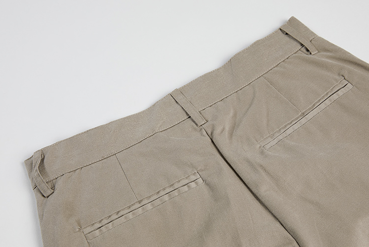 RT No. 3468 KHAKI SLIM STRAIGHT JEANS