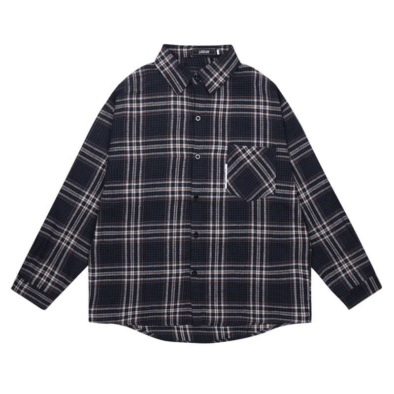 RT No. 5158 PLAID COLLAR SHIRT