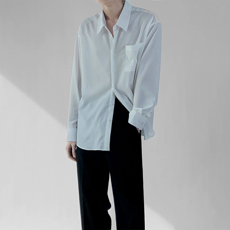 RT No. 4376 BUTTON-UP COLLAR SHIRT