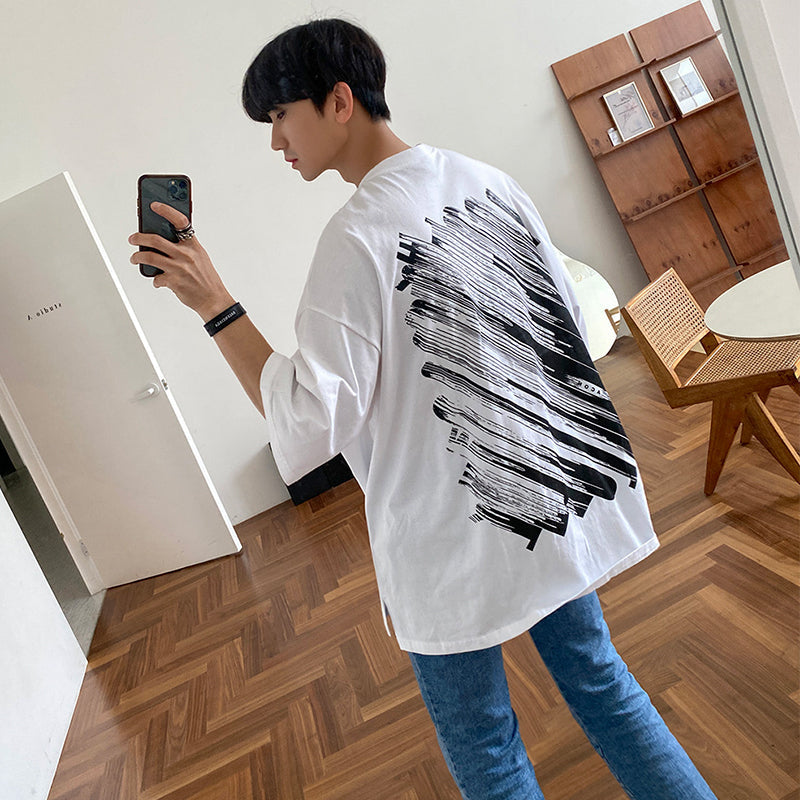 RT No. 1505 OVERSIZE GRAFFITI SHIRT