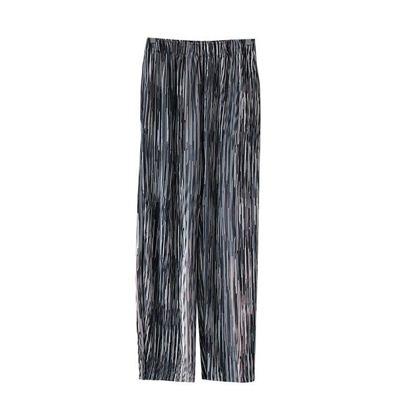 RT No. 1516 WIDE PLEATED PATTERN PANTS