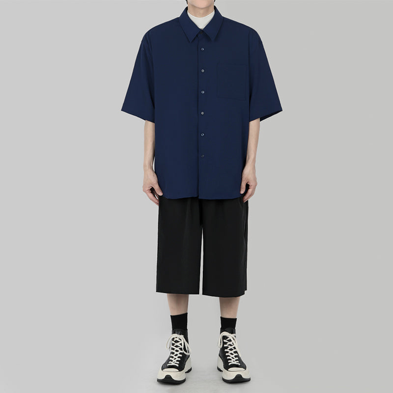 RT No. 1756 HALF SLEEVE BUTTON UP SHIRT