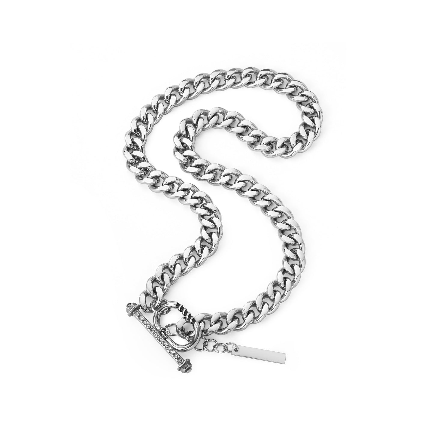 HOOK CUBAN CHAIN NECKLACE