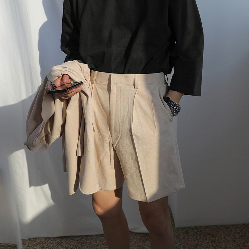 RT No. 1715 LINEN SHORTS