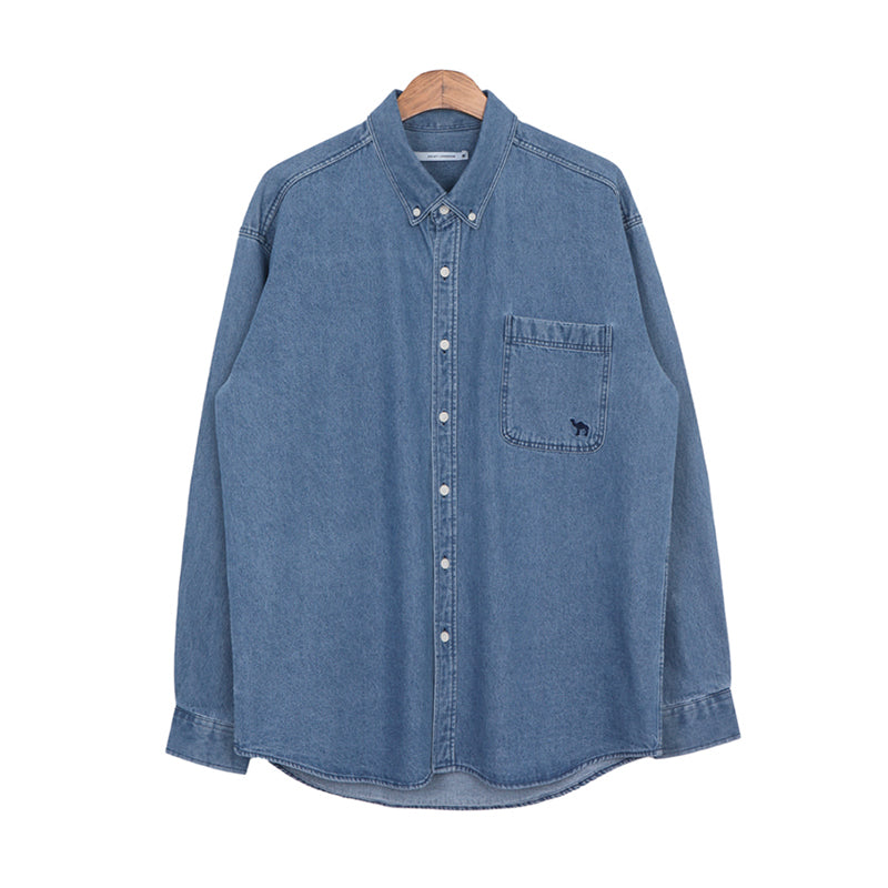 RT No. 4083 DENIM COLLAR SHIRT