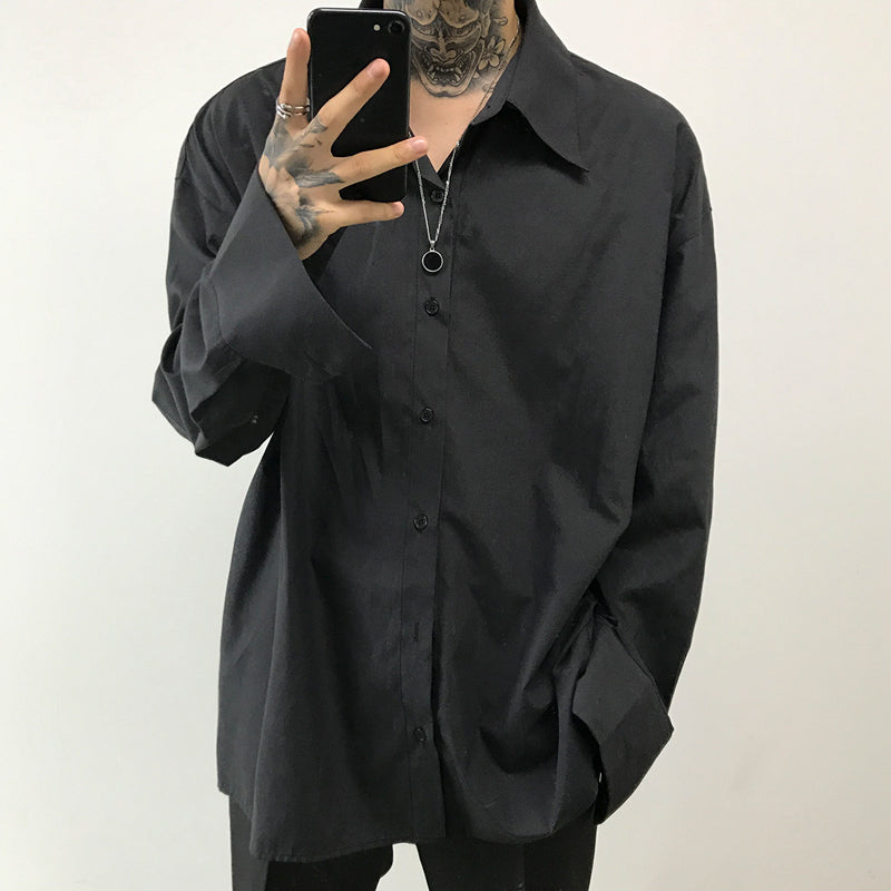 RT No. 2819 LOOSE BASIC COLLAR SHIRT