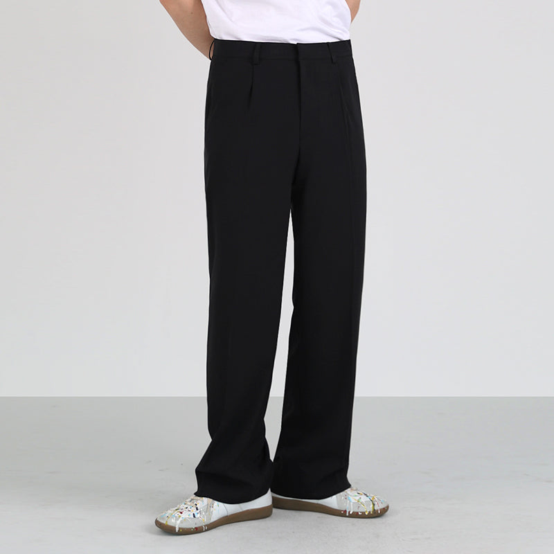 RT No. 1704 WIDE STRAIGHT SUIT PANTS