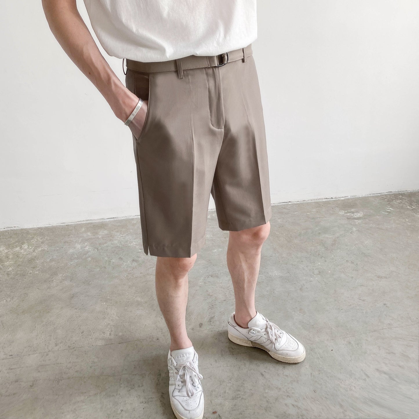 RT No. 5008 SLIM CASUAL SUIT SHORTS