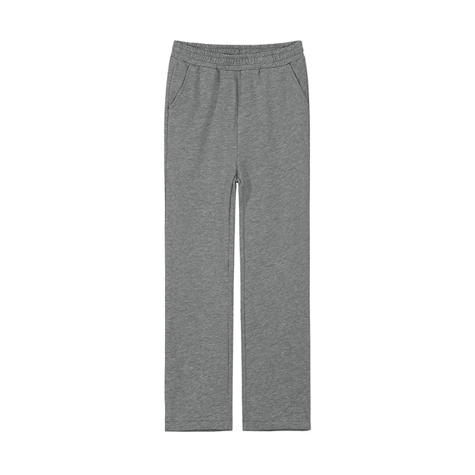 No. 4003 GRAY STRAIGHT WIDE SWEATPANTS