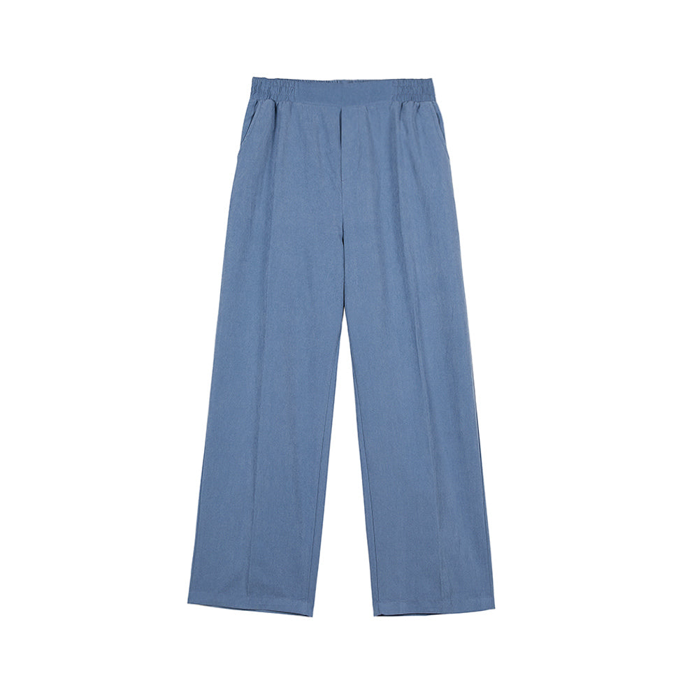 RT No. 3205 BLUE WIDE STRAIGHT PANTS