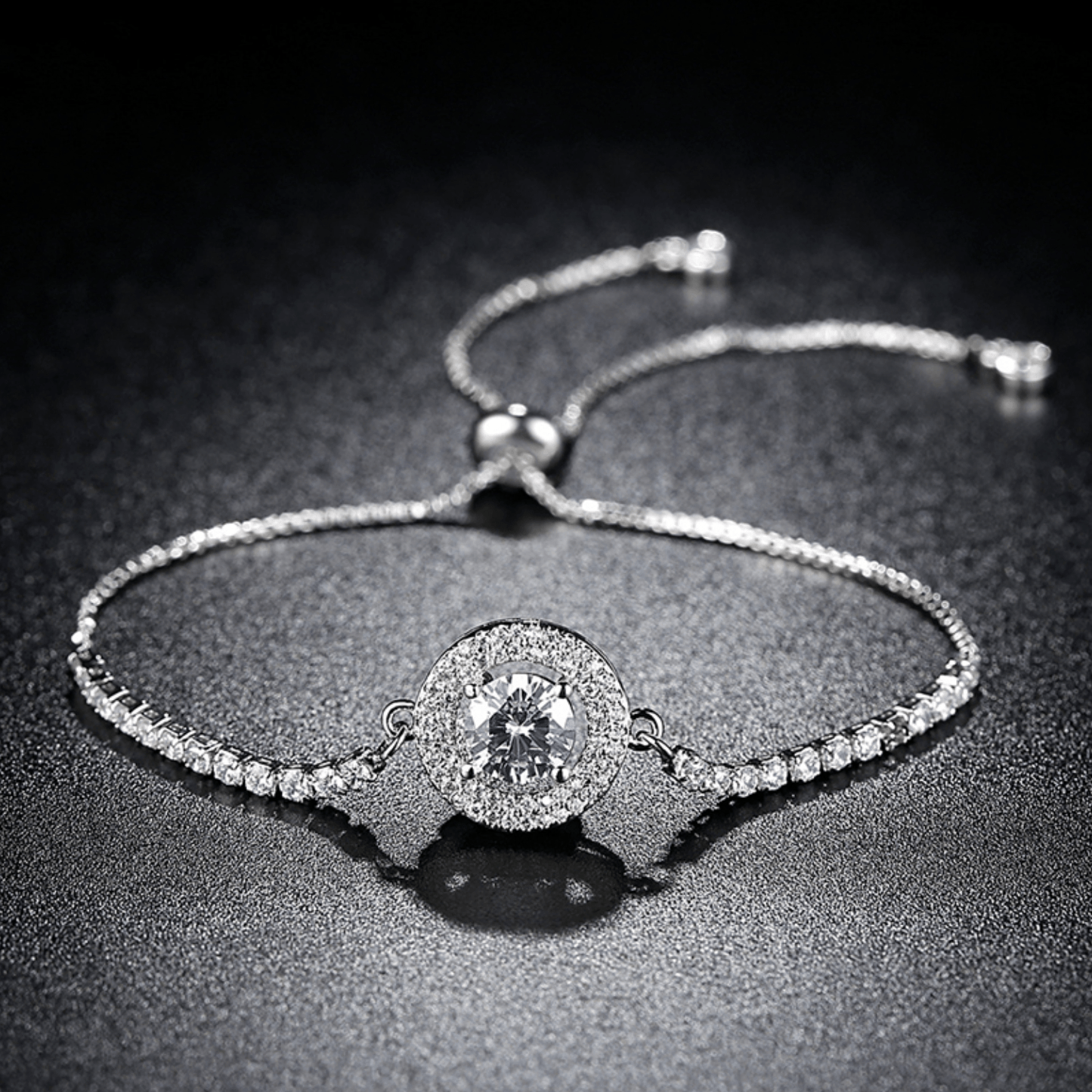 The Elizabeth Halo Bracelet