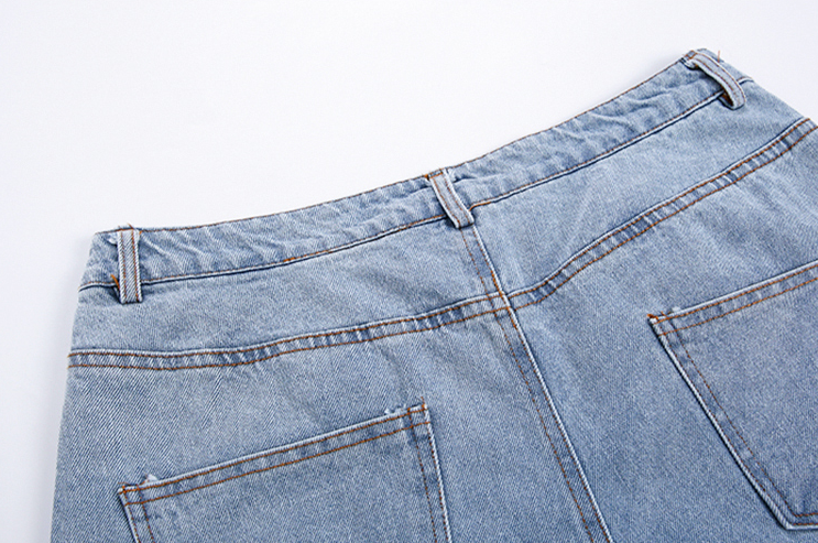 RT No. 3390 BLUE STRAIGHT DENIM JEANS