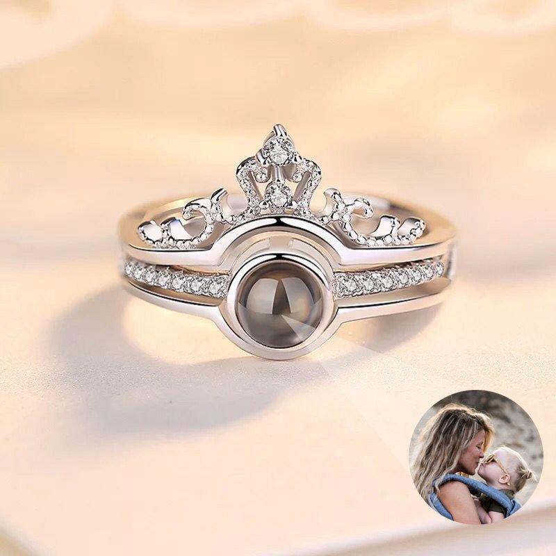 Personalized Crown Ring